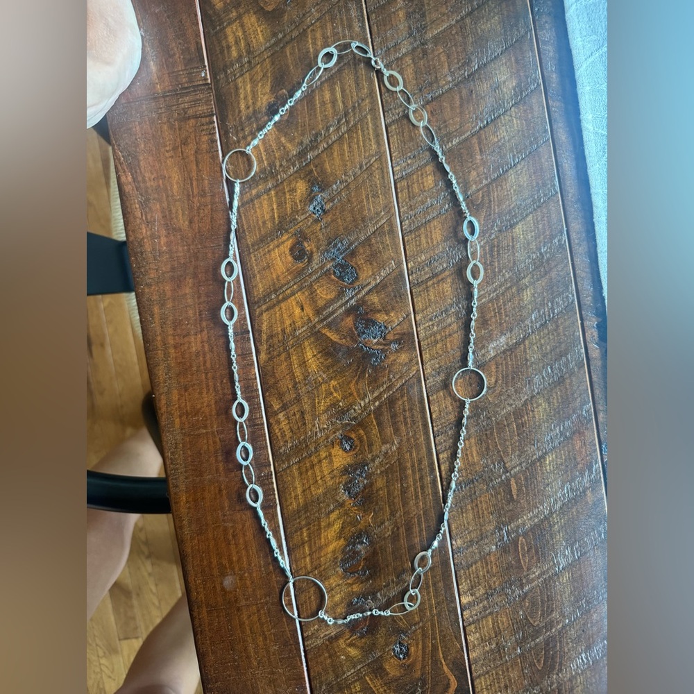 Elegant Silver Chain Necklace